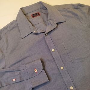UNTUCKit Men's Blue Dress Shirt